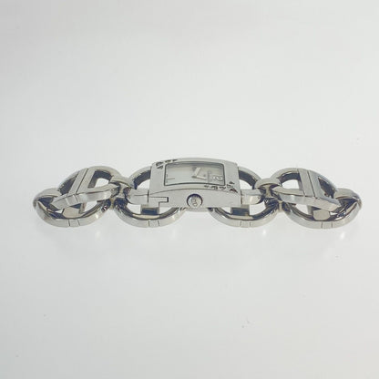 Dior Vintage Malice Square Silver Stainless Steel Watch — view 5