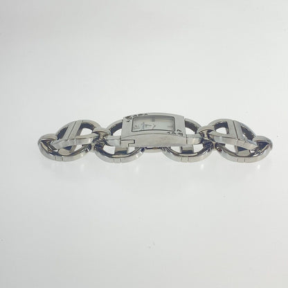 Dior Vintage Malice Square Silver Stainless Steel Watch — view 4