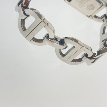 Dior Vintage Malice Square Silver Stainless Steel Watch — view 7