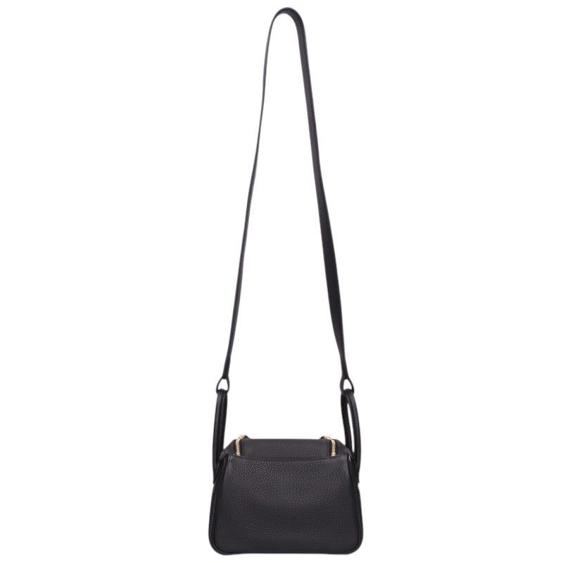 Hermes Lindy Mini Taurillon Clemence Shoulder Bag 20 — view 2