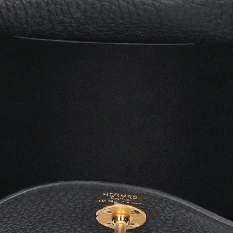 Hermes Lindy Mini Taurillon Clemence Shoulder Bag 20 — view 3