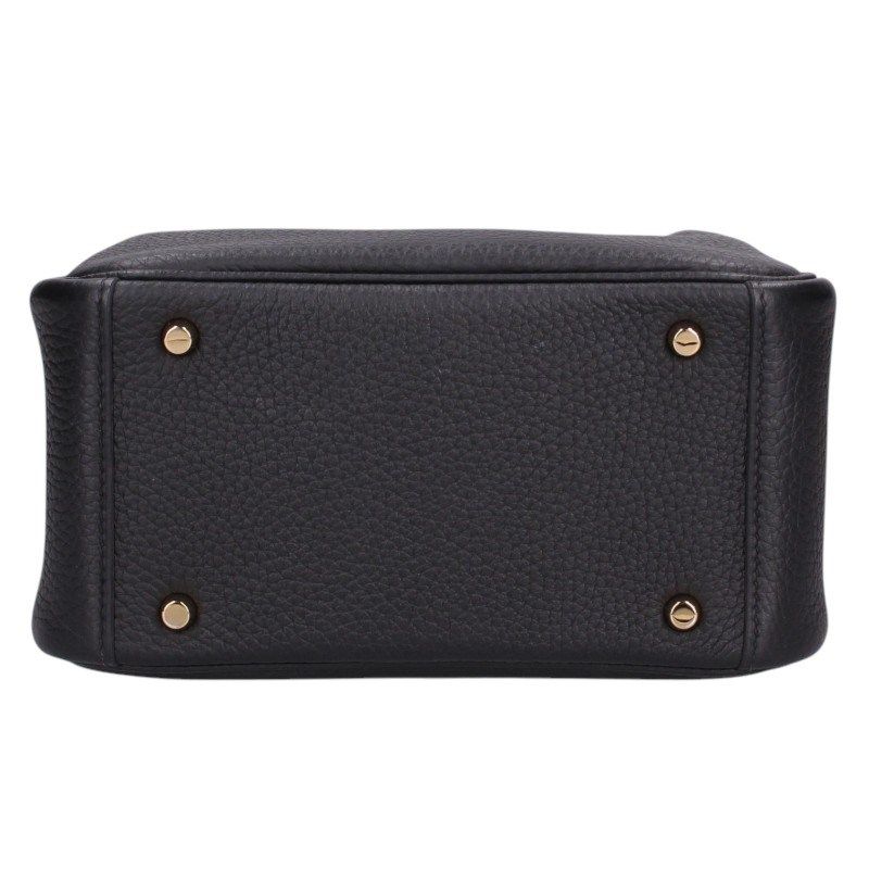 Hermes Lindy Mini Taurillon Clemence Shoulder Bag 20 — view 4
