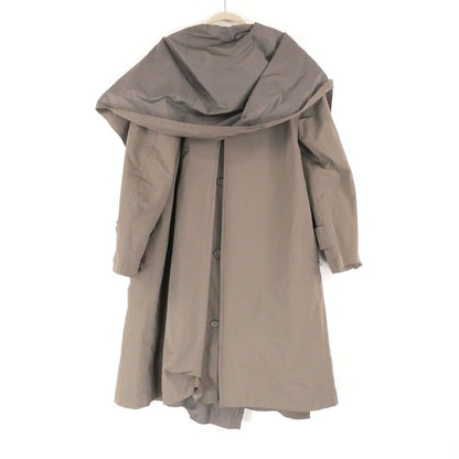 Max Mara Maxmara Rain Wear Coat Polyester Cotton Long 42 — view 2