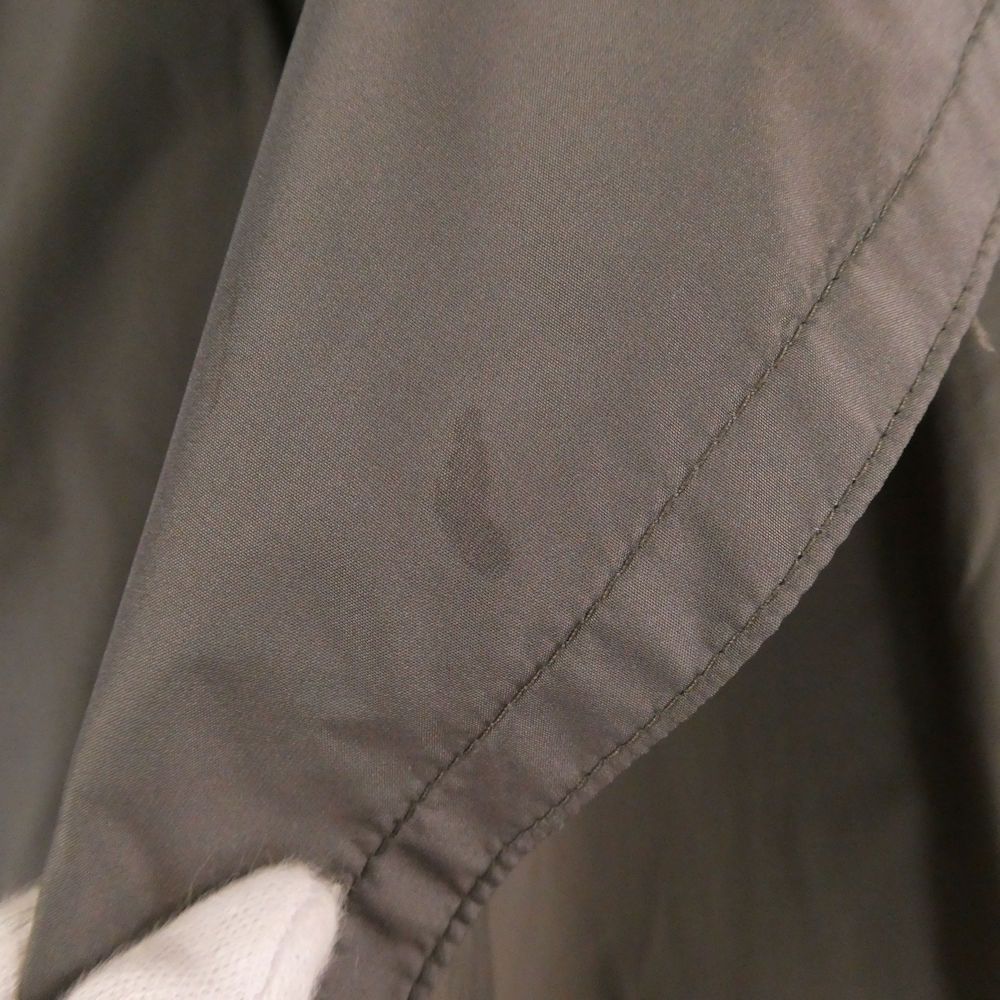 Max Mara Maxmara Rain Wear Coat Polyester Cotton Long 42 — view 7