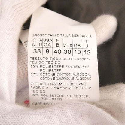 Max Mara Maxmara Rain Wear Coat Polyester Cotton Long 42 — view 4