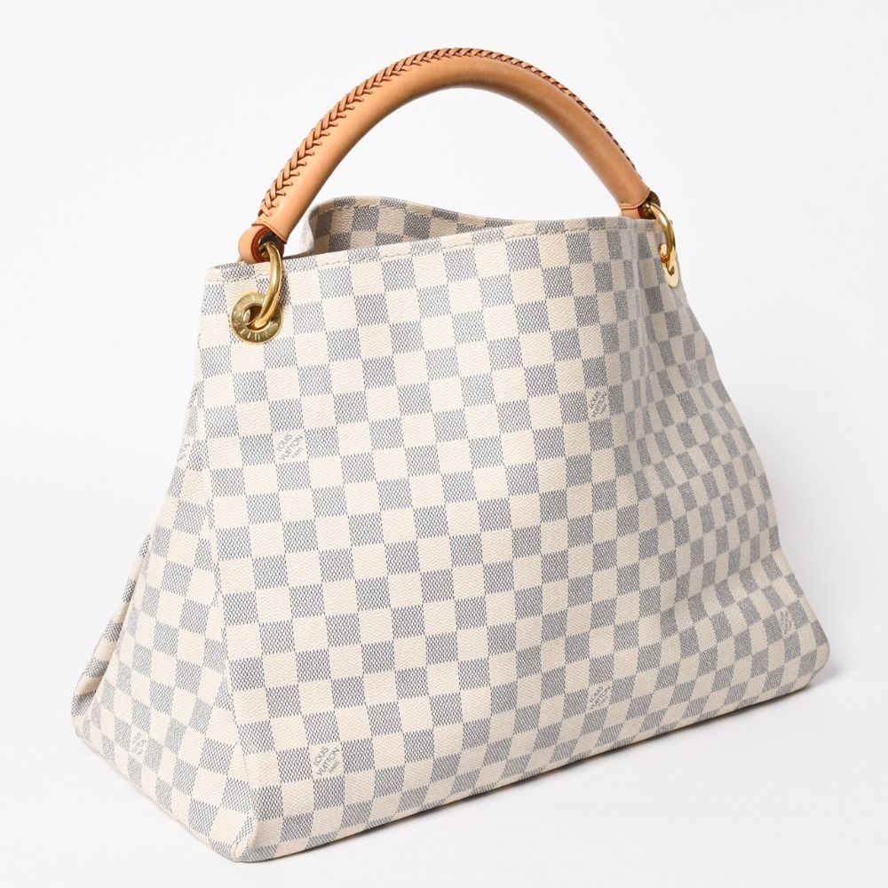 Louis Vuitton Artsy MM Shoulder Bag Monogram Leather Gold — view 3