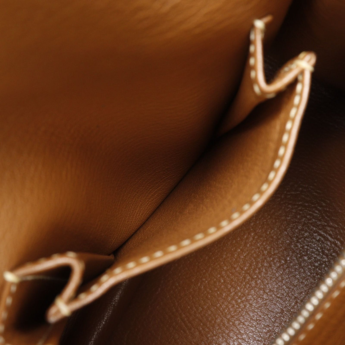 Hermes Jypsiere 34 Togo Gold Brown — view 8