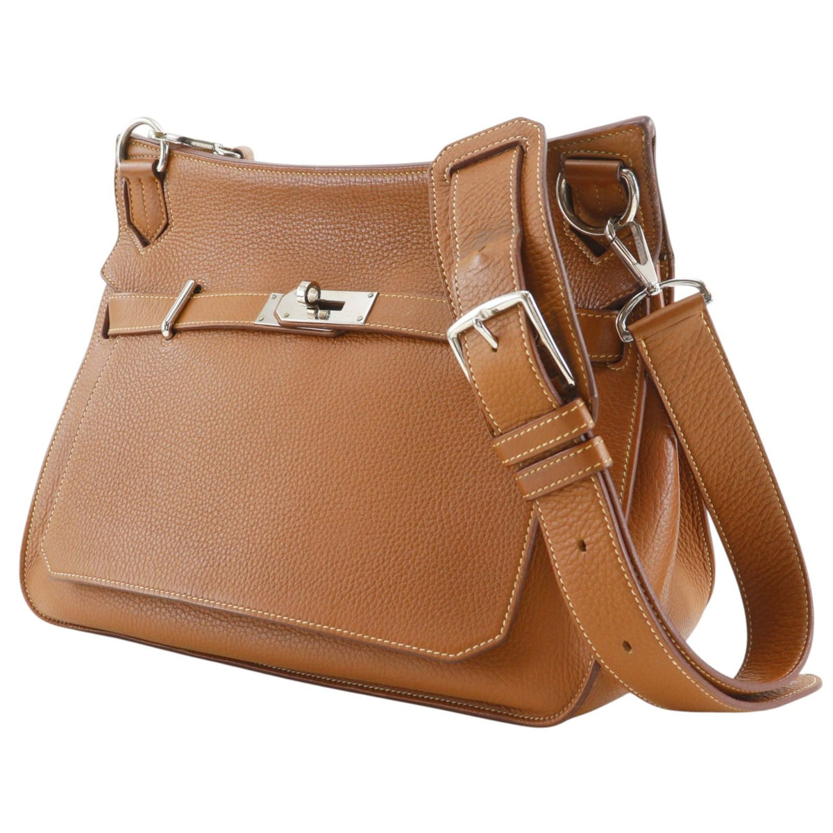 Hermes Jypsiere 34 Togo Gold Brown — view 2