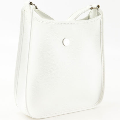 Hermes Vespa Veau Epsom White Shoulder Bag — view 3