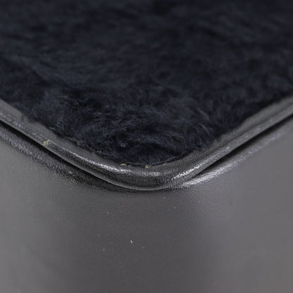 Dior Vintage Calf Hair Black Handbag — view 4