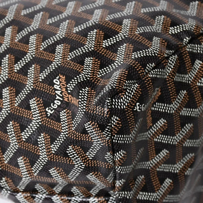 Goyard Saint Louis PM Tote Bag Black Leather — view 8