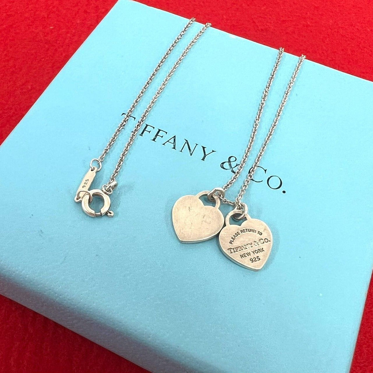 Tiffany & Co Return to Tiffany Heart Necklace 925 Sterling Silver