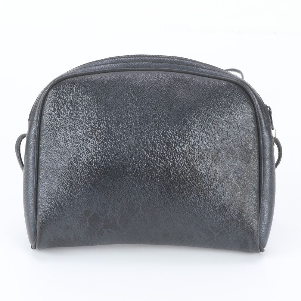 Dior Vintage Honeycomb Pattern Leather Shoulder Bag — view 3