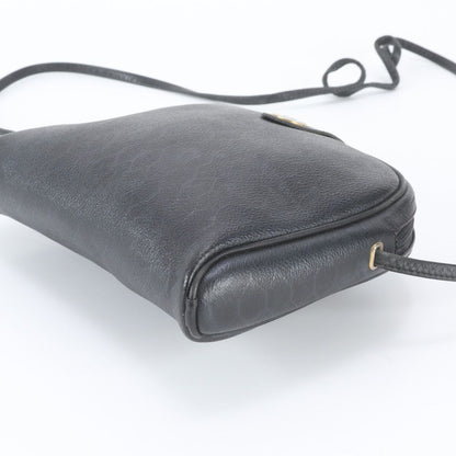 Dior Vintage Honeycomb Pattern Leather Shoulder Bag — view 4