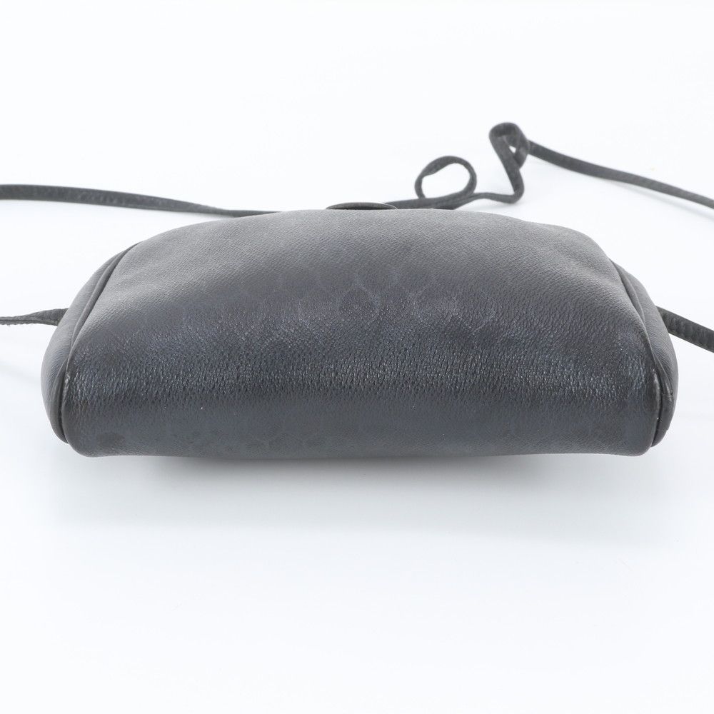 Dior Vintage Honeycomb Pattern Leather Shoulder Bag — view 6