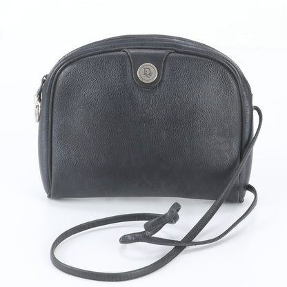 Dior Vintage Honeycomb Pattern Leather Shoulder Bag