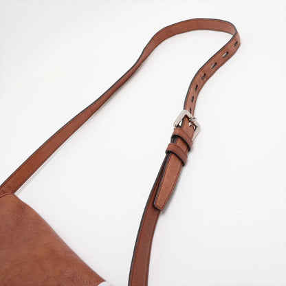 Loewe Leather Shoulder Bag Crossbody Brown — view 5