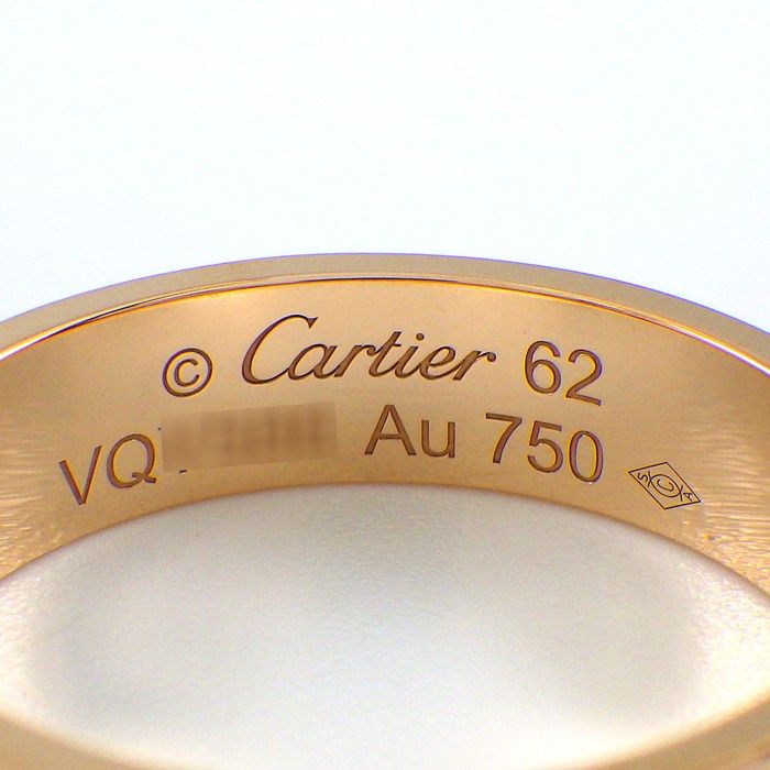Cartier Ring Love Classic Model MM 18k Pink Gold — view 3