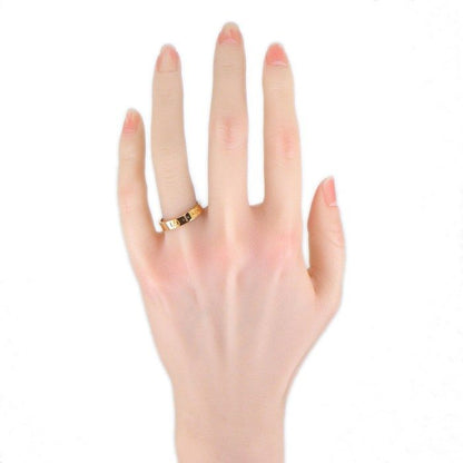 Gucci Ring Icon Interlocking G GG Logo 18k Pink Gold — view 6