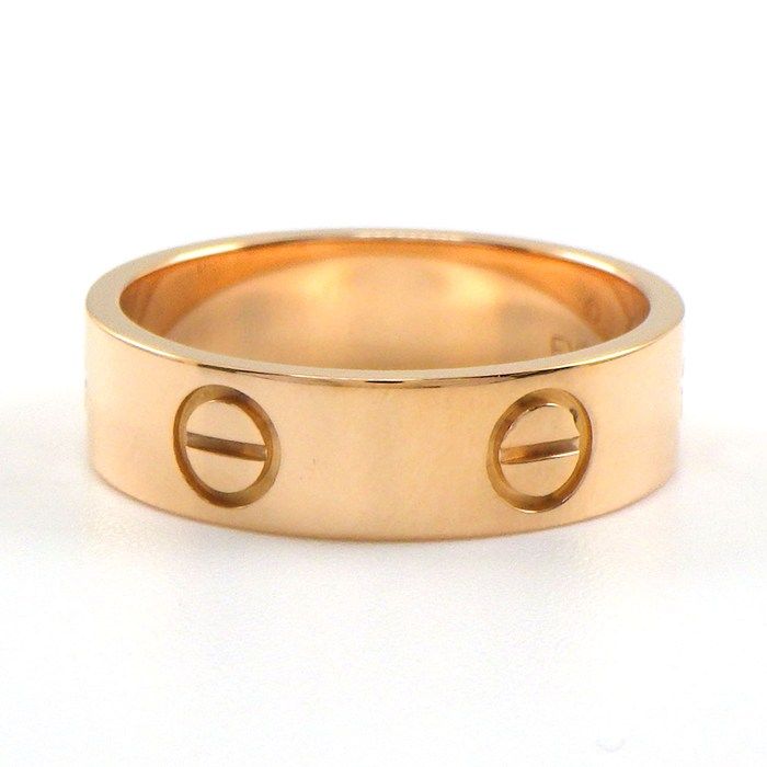 Cartier Ring Love Classic Model 18k Pink Gold — view 2