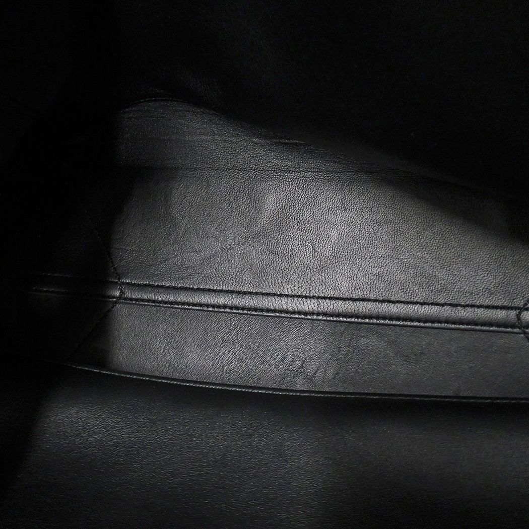 Tiffany & Co 2-Way Shoulder Bag Leather Gray — view 8