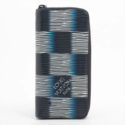 Louis Vuitton Damier Rush Zippy Wallet Vertical Leather