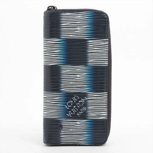 Louis Vuitton Damier Rush Zippy Wallet Vertical Leather