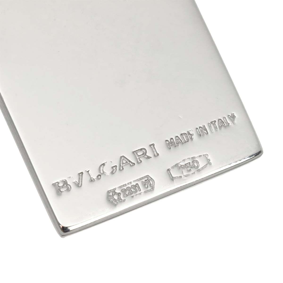 Bvlgari Ingot Necklace 18k White Gold — view 4