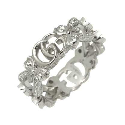 Gucci Flora Ring Diamond 18k White Gold