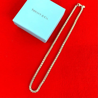 Tiffany & Co Vintage Venetian Necklace 925 Sterling Silver