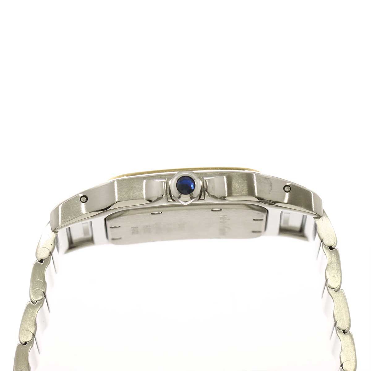 Cartier Santos Galbee LM Watch Date Yellow Gold — view 5