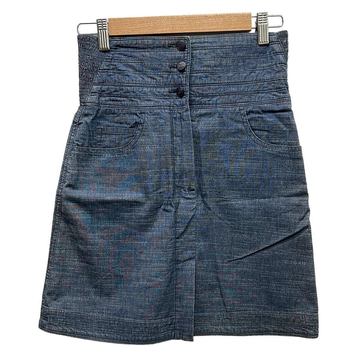 Chanel Skirt S Navy 36