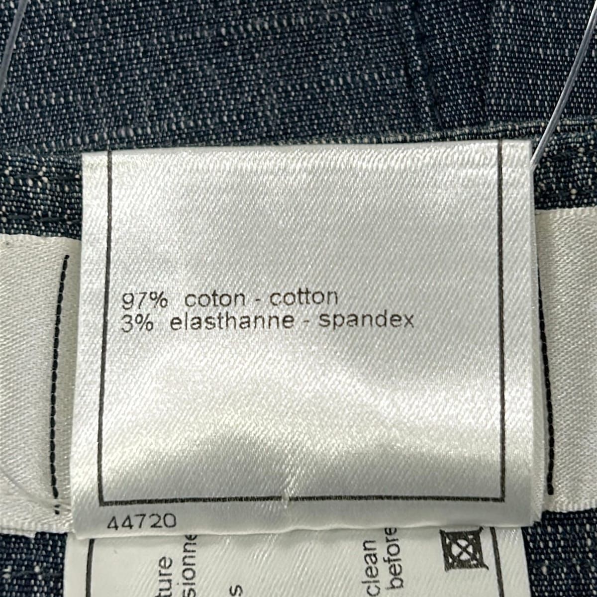 Chanel Skirt S Navy 36 — view 4