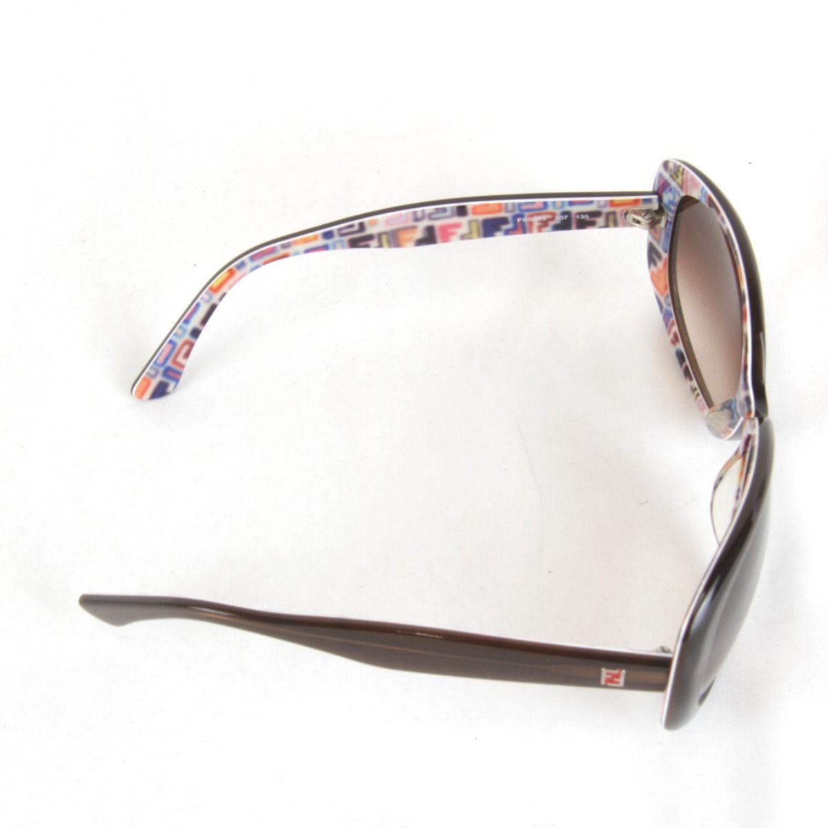 Fendi Sunglasses Acetate Brown Eyewear — view 3