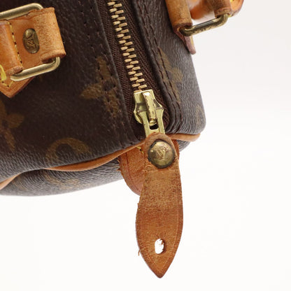 Louis Vuitton Monogram Mini Speedy Mini Bag Pouch Case 2-Way — view 6