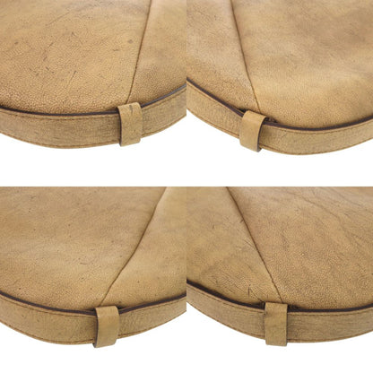 Saint Laurent Vintage Mombasa Leather Beige Shoulder Bag — view 4