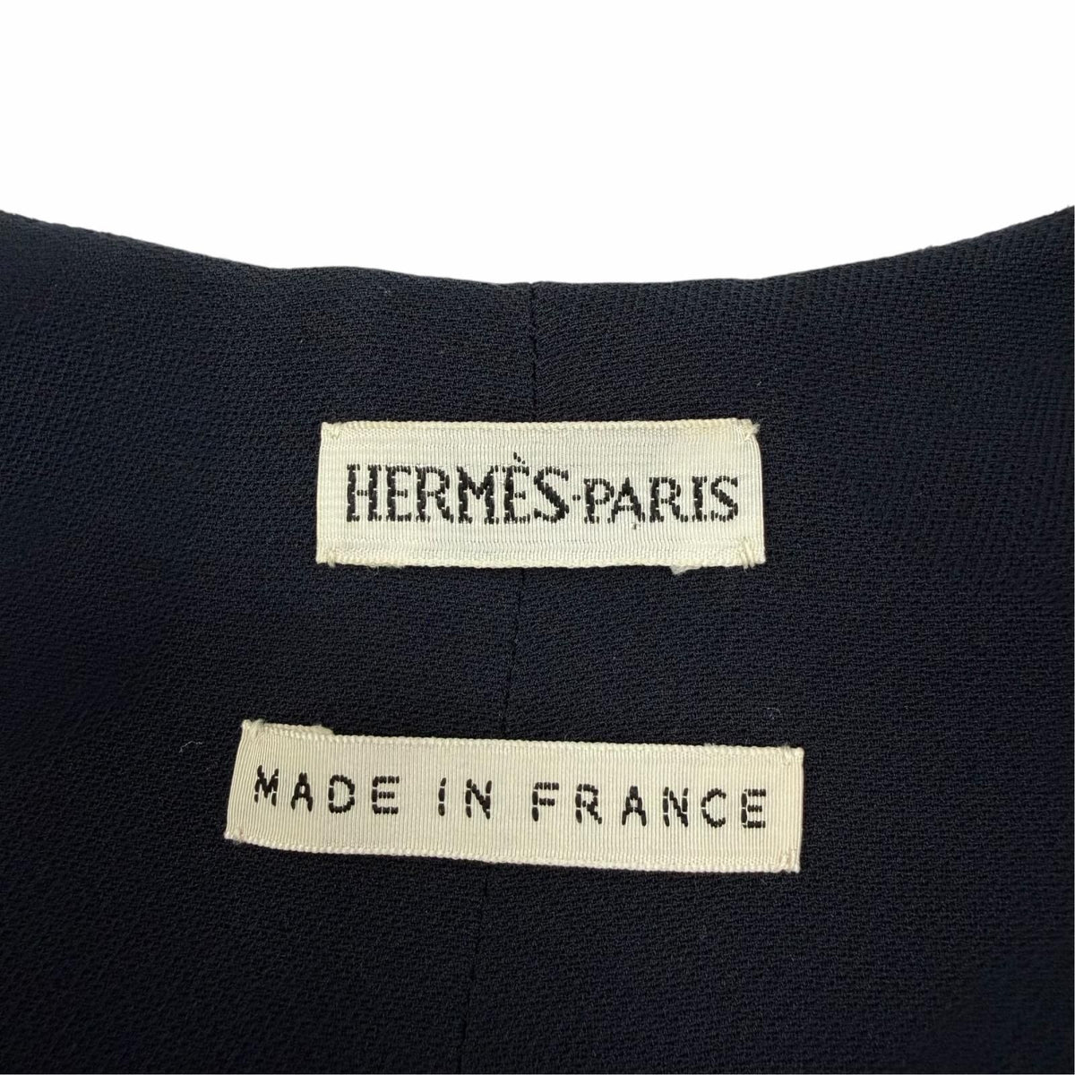 Hermes Vintage Silk 100% Martin Margiela Era Valouse Sleeveless V-neck Dress — view 5
