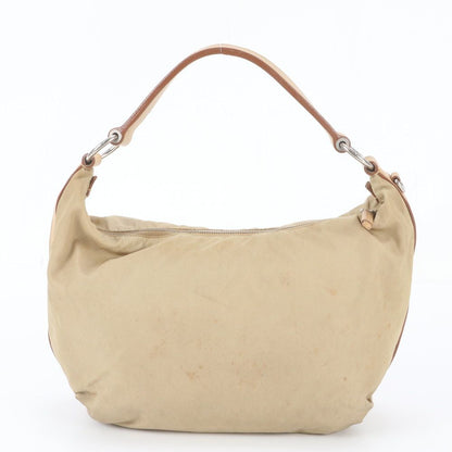 Prada Tessuto Nylon Leather Shoulder Bag — view 3
