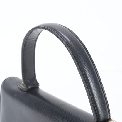 Dior Vintage Leather Handbag Tote Black — view 2