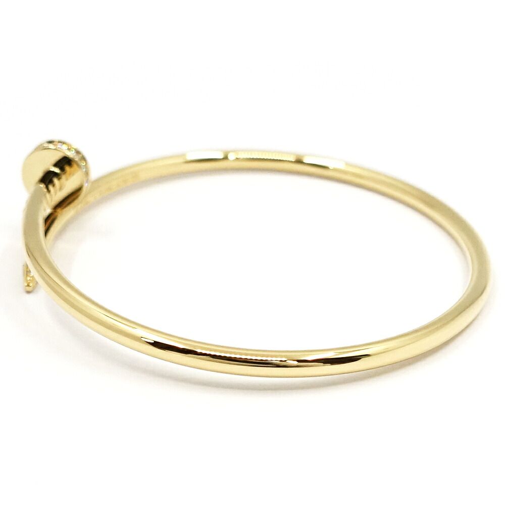 Cartier 18k Yellow Gold Juste un Clou Diamond Bracelet SM — view 6