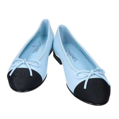Chanel 24S CC Logo Ballerina Flat Pumps Ballet Shoes 37C