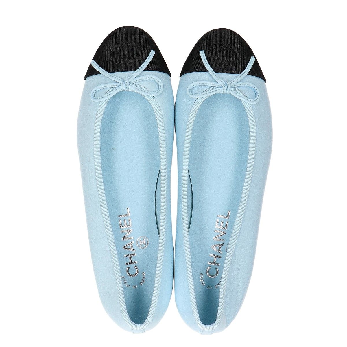 Chanel 24S CC Logo Ballerina Flat Pumps Ballet Shoes 37C — view 5