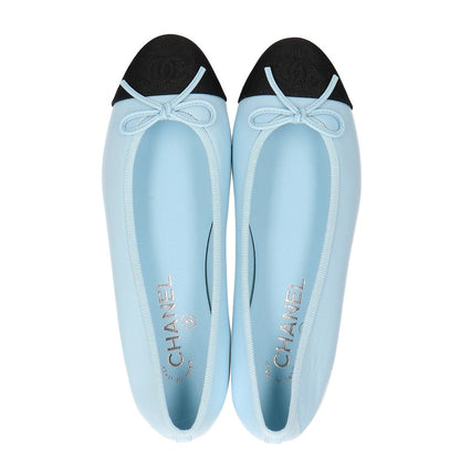 Chanel 24S CC Logo Ballerina Flat Pumps Ballet Shoes 37C — view 5