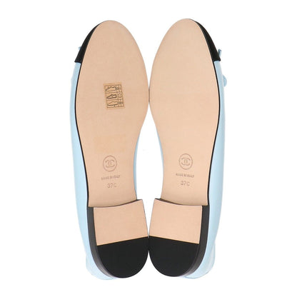 Chanel 24S CC Logo Ballerina Flat Pumps Ballet Shoes 37C — view 6