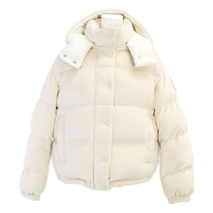 Moncler 23 Annual Daos Down Jacket with Velour Hood 2