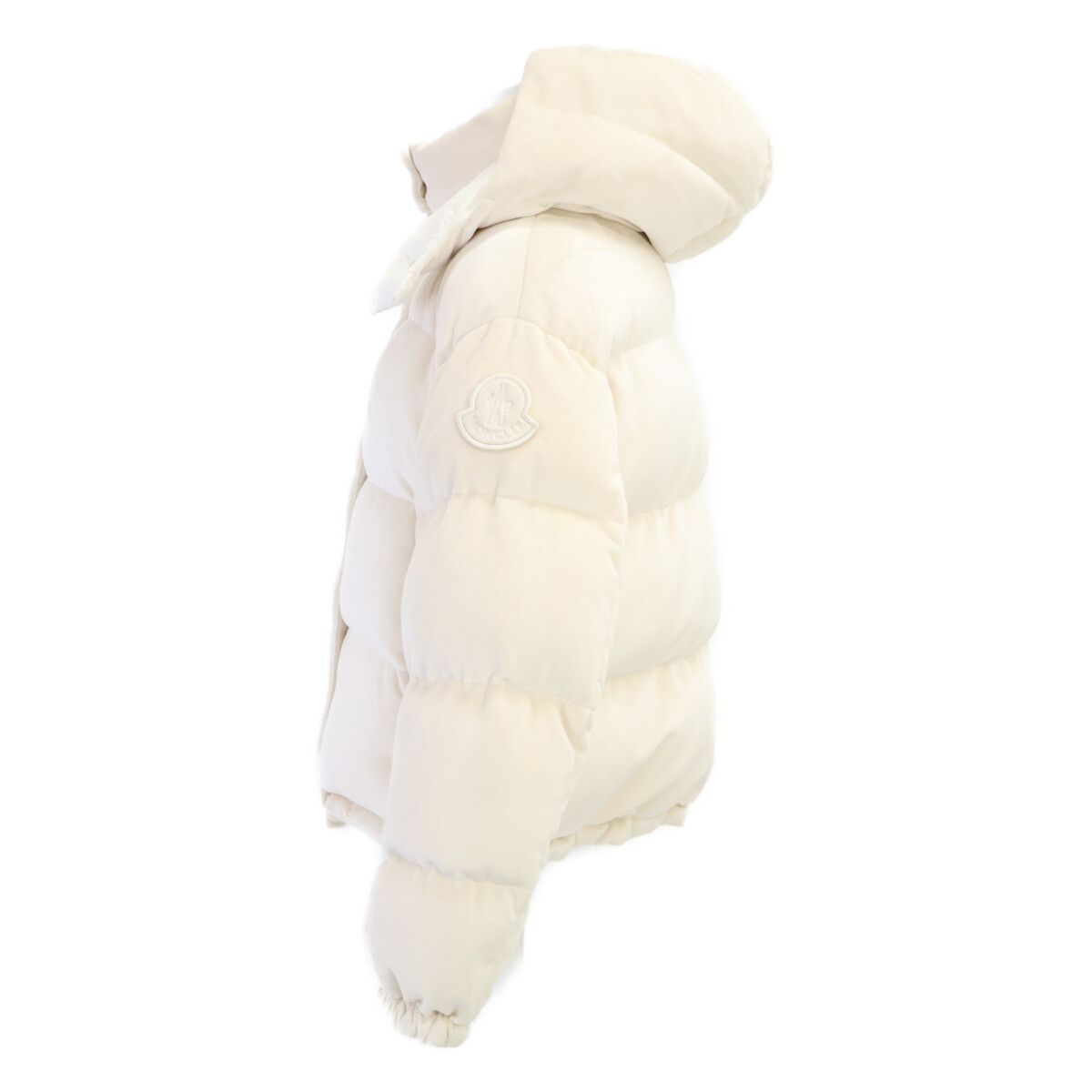 Moncler 23 Annual Daos Down Jacket with Velour Hood 2 — view 2