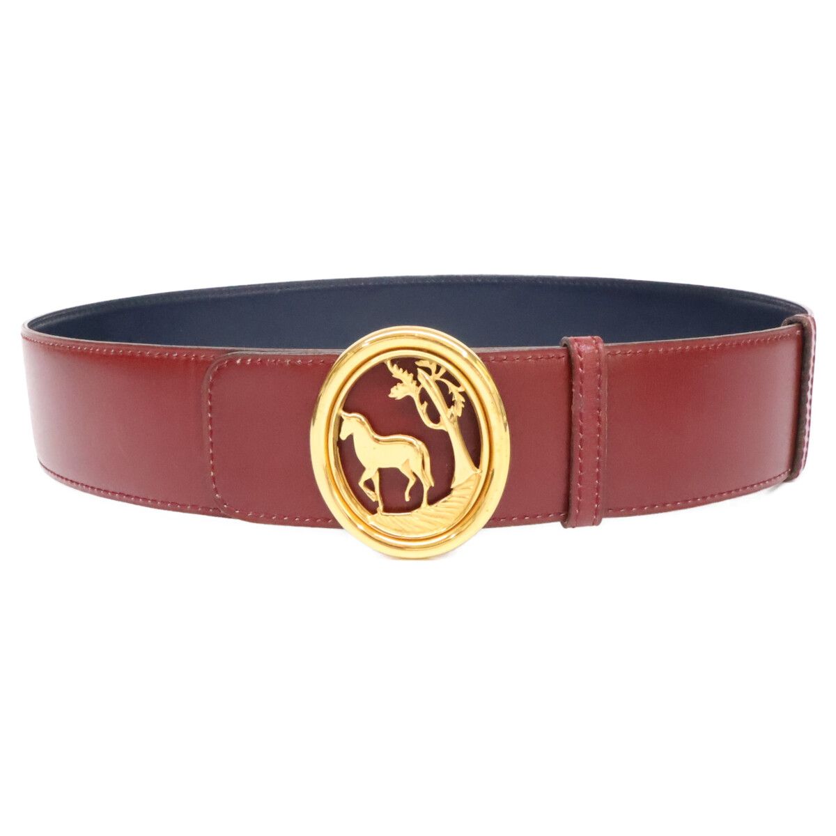 Hermes Belt Red — view 2