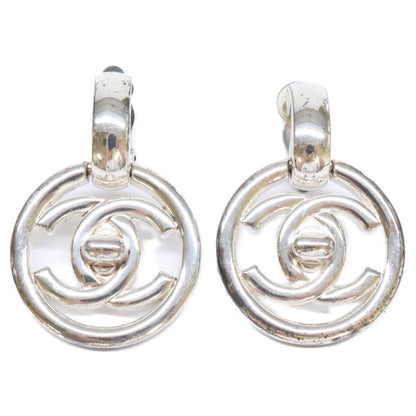 Chanel 97P Turnlock CC Logo Earrings