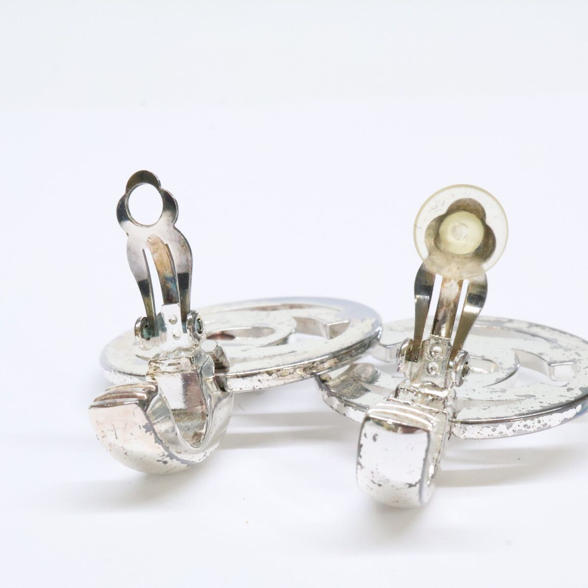 Chanel 97P Turnlock CC Logo Earrings — view 7