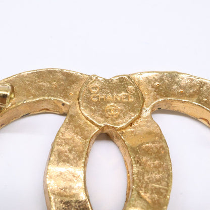Chanel CC Logo Rhinestone Brooch — view 8